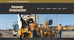 Desktop Screenshot of pavedfw.com